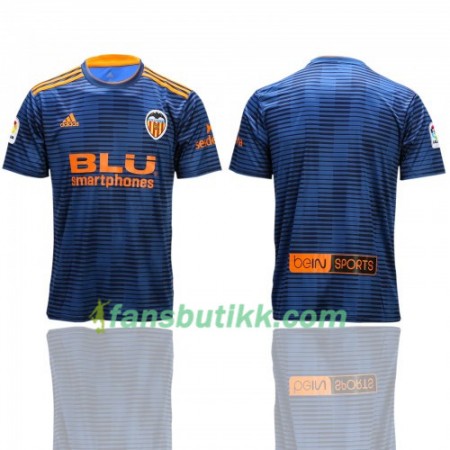 Fotballdrakt Valencia Bortetrøye 2018-2019 Kortermet